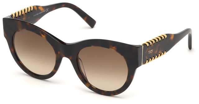 

Cолнцезащитные очки TODS TO0245 coloured havana / gradient brown