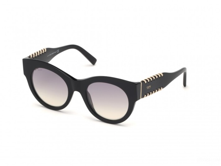 

Cолнцезащитные очки TODS TO0245 shiny black / smoke mirror