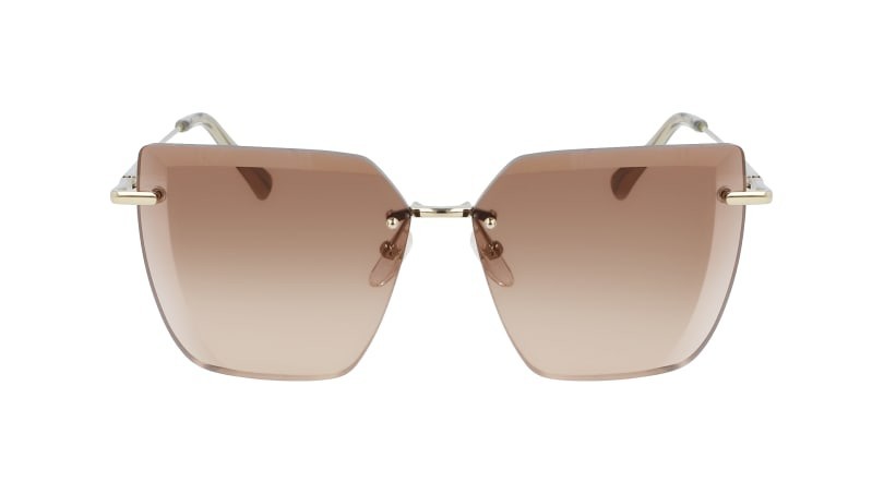 

Cолнцезащитные очки LONGCHAMP LO142S GOLD-BROWN