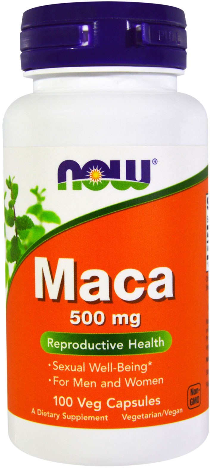 

Натуральная добавка Now Foods Maca Перуанская Мака 500 мг 100 гелевых капсул (733739047212)