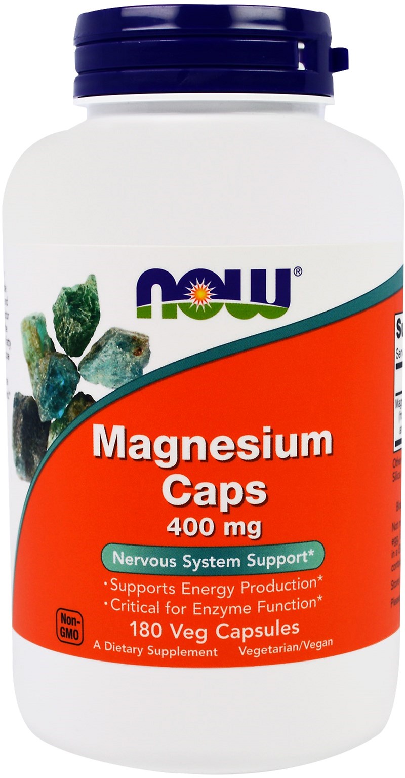 

Минералы Now Foods Магний 400 мг 180 гелевых капсул (733739012838)