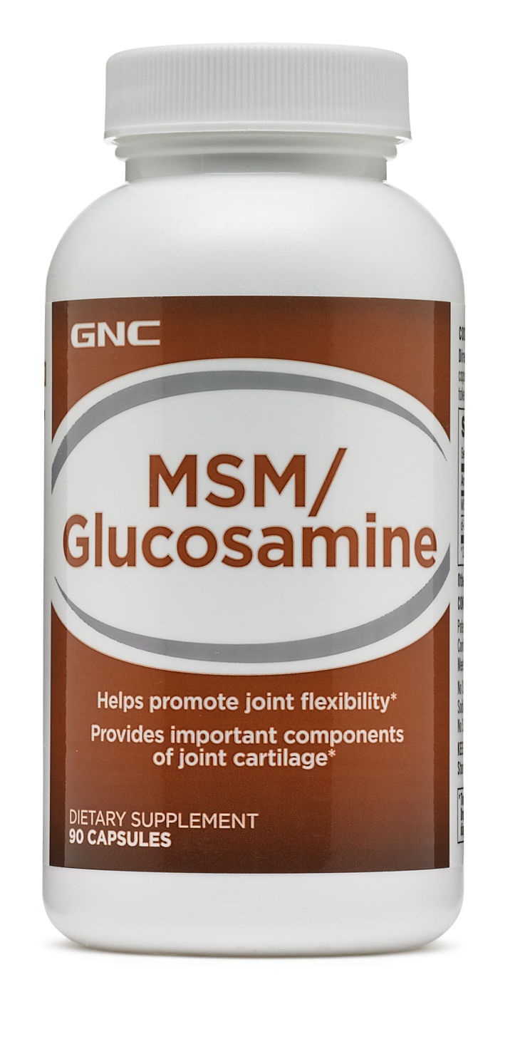 

Хондропротектор GNC MSM Glucosamine 90 капс Без вкуса (812f51)