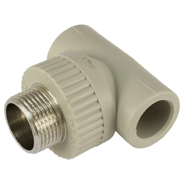 

Тройник PP-R Никифоров 20 х 3/4" Н (20) (031504)