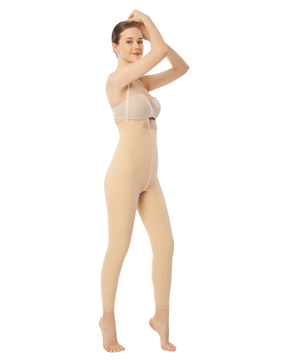 

Корсет післяопераційний компресійний 125 Variteks від грудей до щиколоток ліпосакціонний р.XL (125_Variteks)