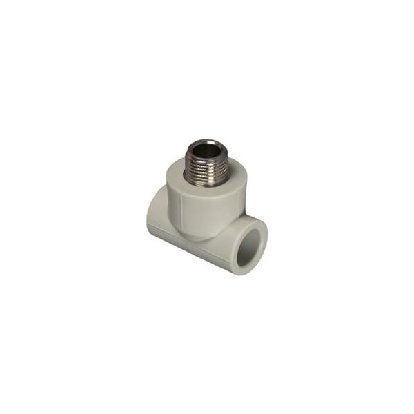 

Тройник PP-R Никифоров 20 х 1/2" Н (20) (031502)