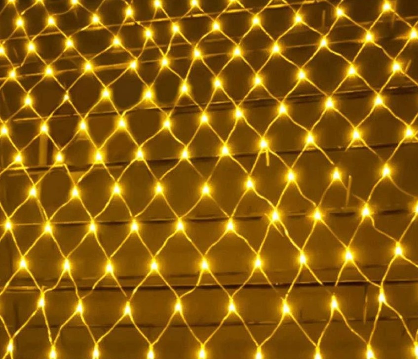 

Гирлянда Voltronic 100LED (Сетка) Yellow прозрачная изоляция