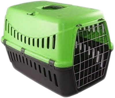 

Контейнер-переноска для собак и кошек MP Bergamo Gipsy 58х38х38 см до 12 кг Green