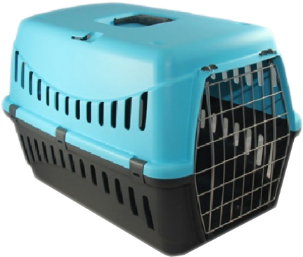 Акція на Контейнер-переноска для собак и кошек MP Bergamo Gipsy 46x31x32 см до 6 кг Blue (8058093271021) від Rozetka UA