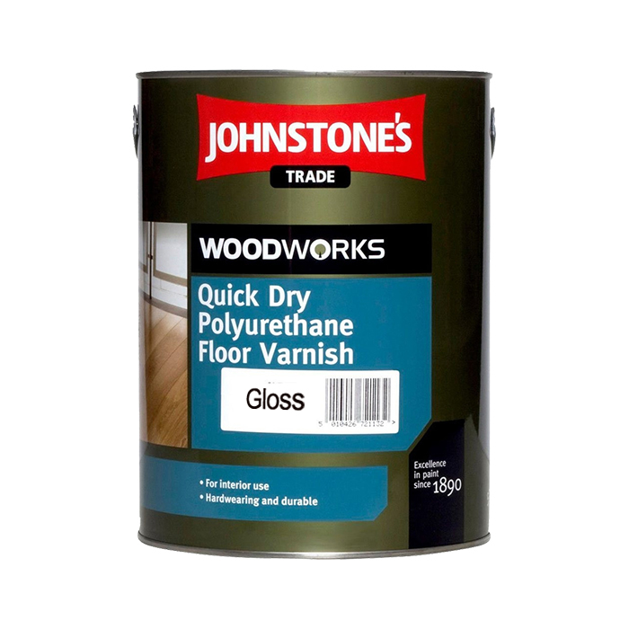 

Лак JOHNSTONE'S Quick Dry Polyurethane Floor Varnish Gloss (2.5л)