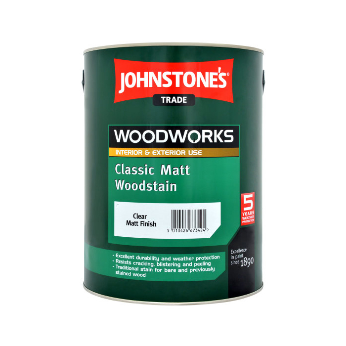 

Антисептик JOHNSTONE'S Classic Matt Woodstain (2.5л)