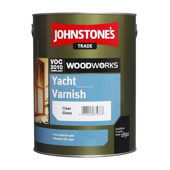 

Лак JOHNSTONE'S Yacht Varnish (5л)