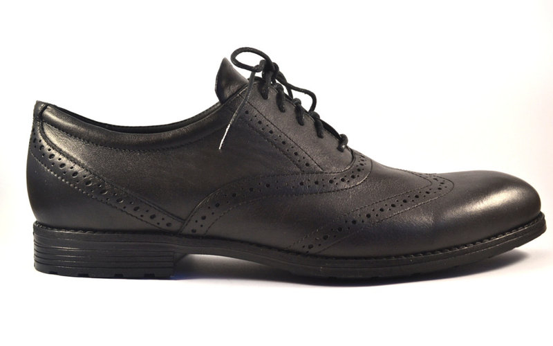 

Туфли Rosso Avangard Felicete Onyx Black черная кожа 48р