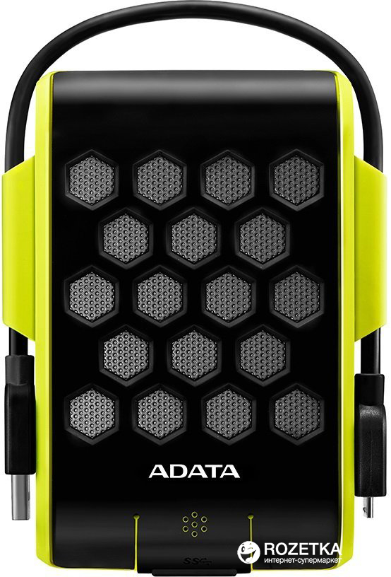 

Жесткий диск ADATA Durable HD720 2TB AHD720-2TU31-CGN 2.5 USB 3.1 External Green