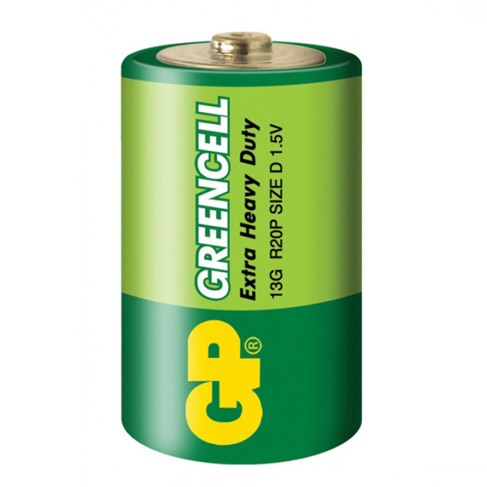 Батарейка GP Greencell D R20P 1.5V Green – фото, отзывы, характеристики ...