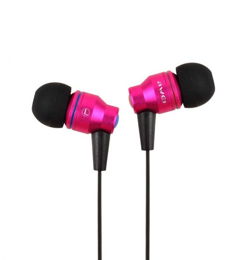 

Наушники Awei TE800i Pink