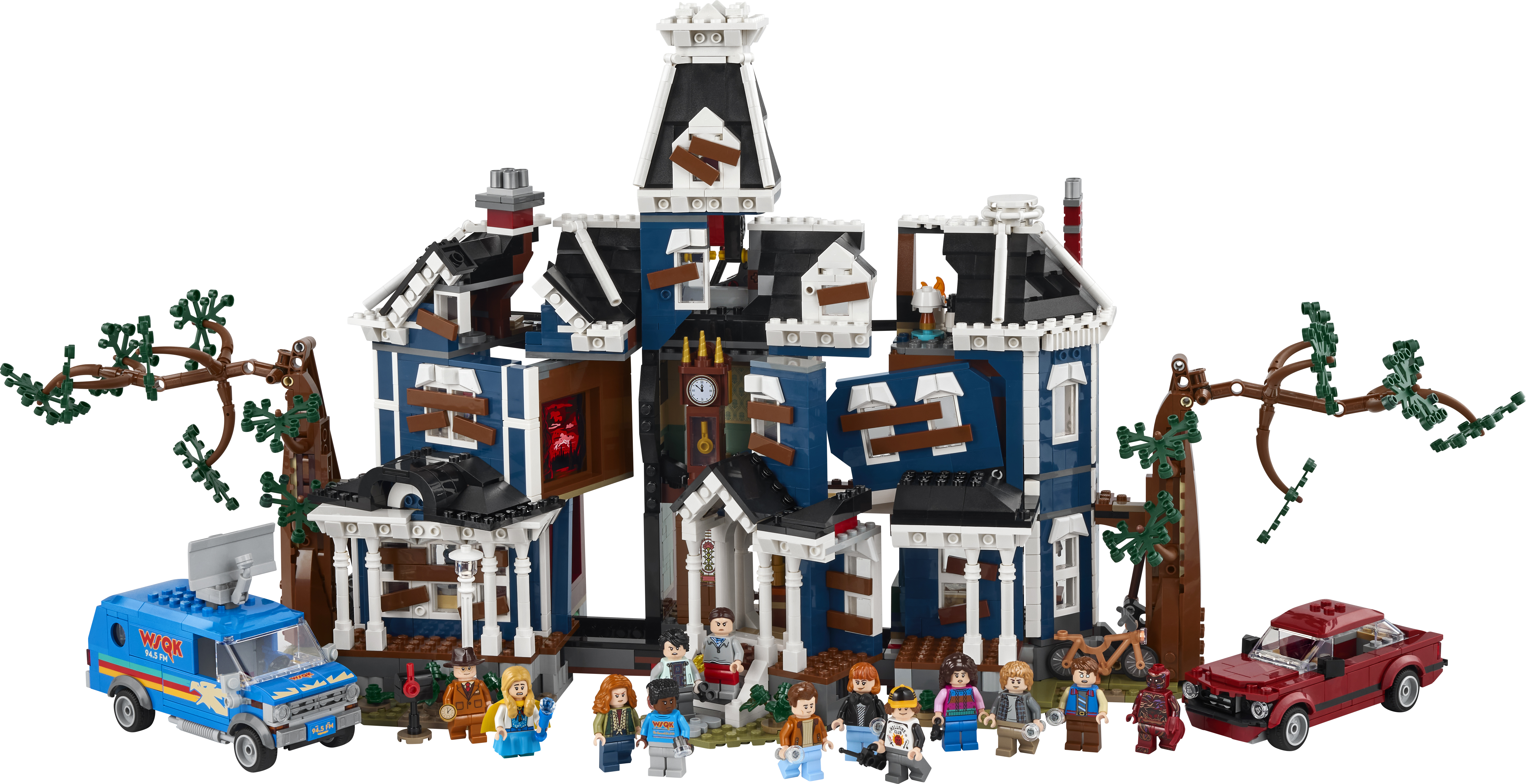 фото Блоковый конструктор LEGO Icons Очень странные дела: Дом крыльев (11370)