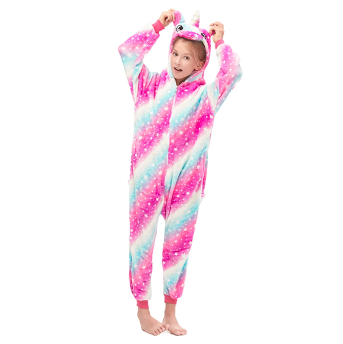 

Кигуруми Magical Kigurumi Единорог Небесный для детей на молнии 120 см