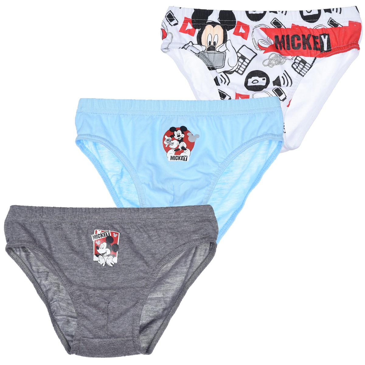 

Трусики 3 шт. Disney Mickey Mouse (Микки Маус) 116-128 см Разноцвет TH3010