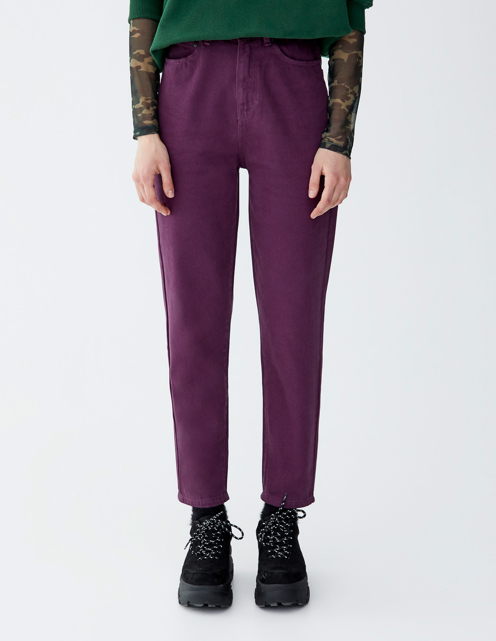 

Джинсы PULL & BEAR Ж1052997 (9680/381/612) цвет фиолетовый XXS