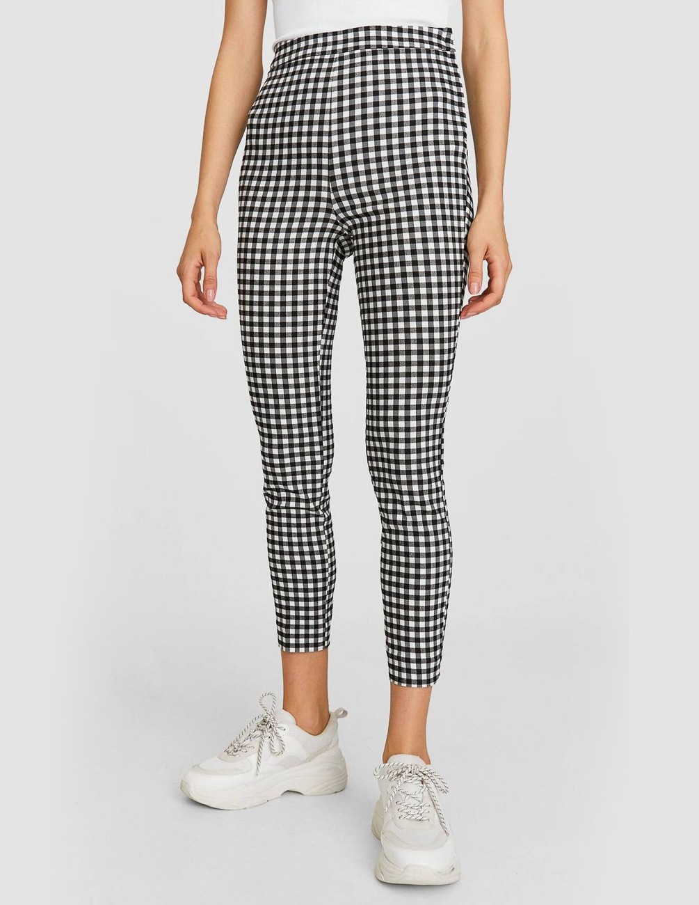 

Брюки Stradivarius Ж1052191 (4502/097/001) цвет черный-белый, Брюки Stradivarius Ж1052191 (4502/097/001) цвет черный-белый M