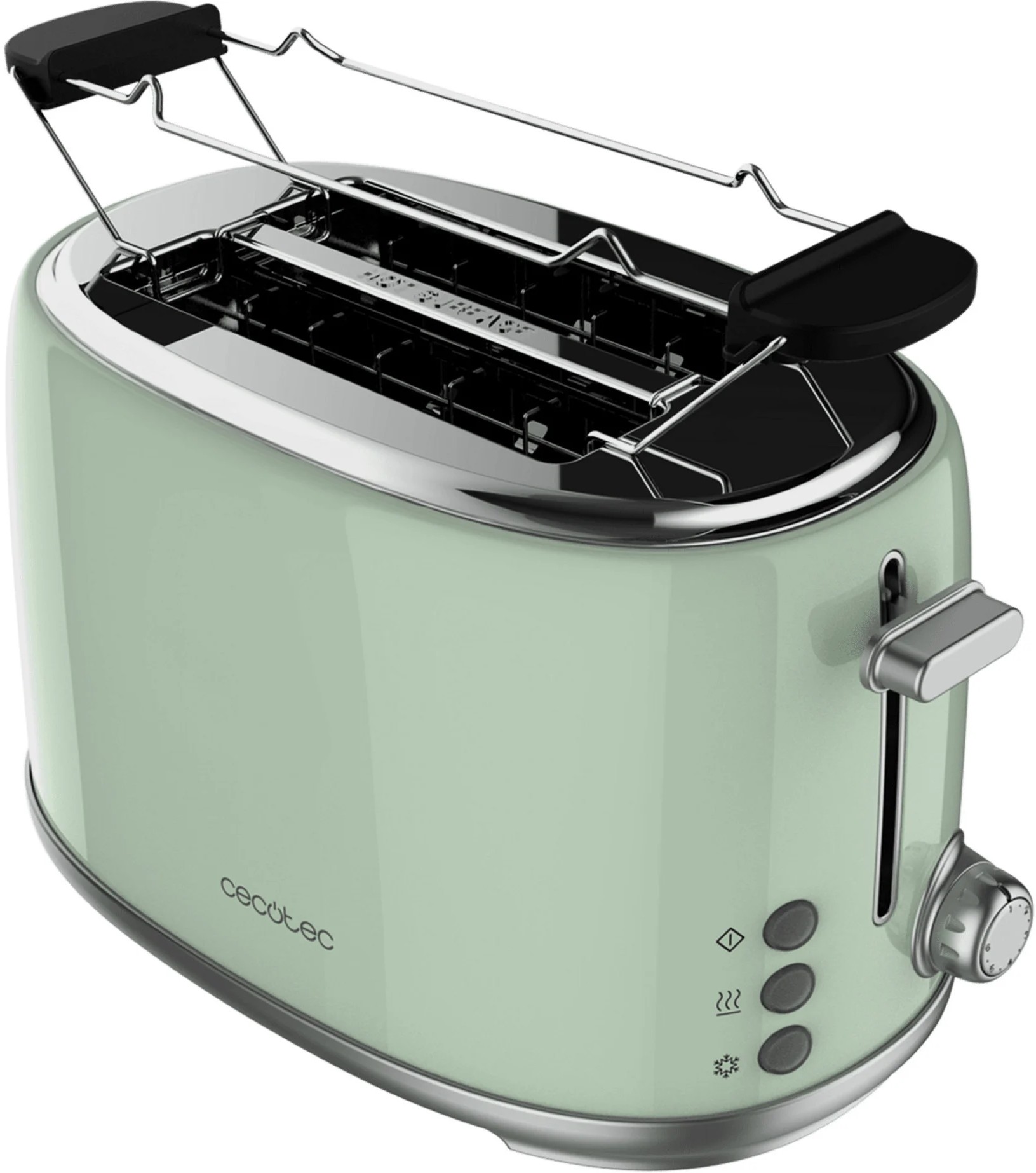 фото Тостер Cecotec Toast&Taste 1000 Retro Double Green