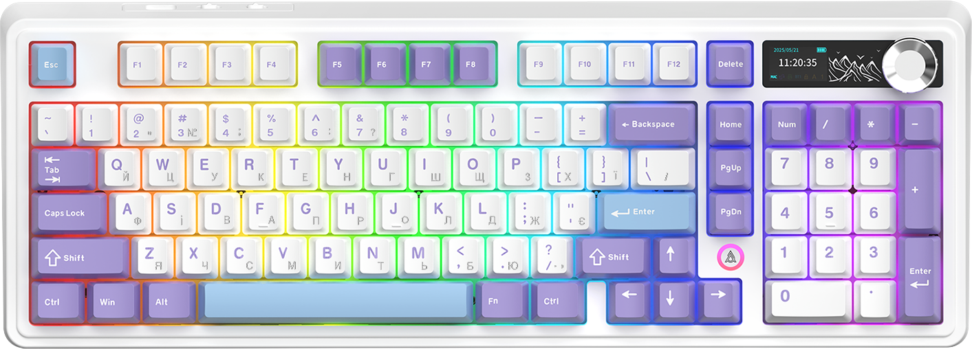 Клавиатура беспроводная Ajazz AK980 V2 Gift Switch V2 Wireless