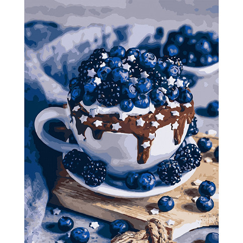 

Картина по номерам Идейка "Шоколадный брауни" 40х50см КНО5557