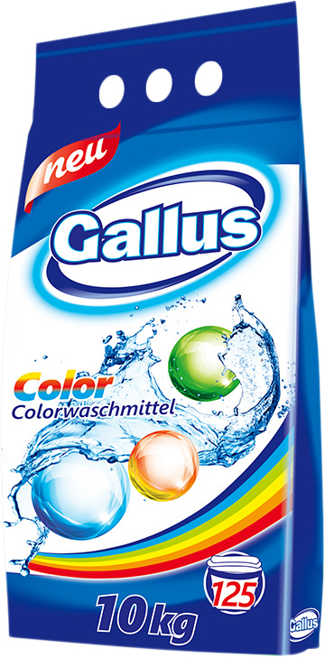 

Стиральный порошок Gallus Color 10 кг