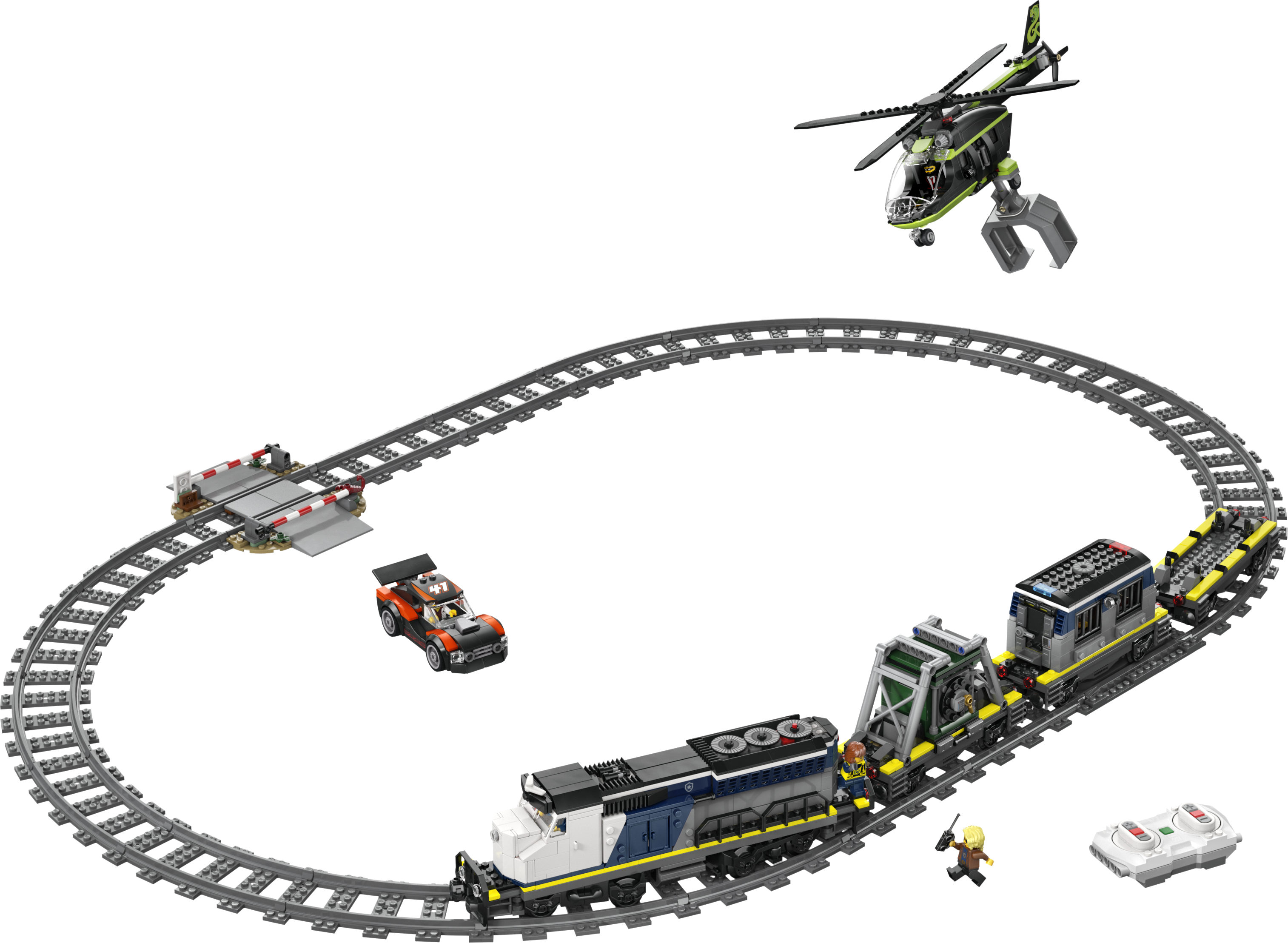 фото Блочный конструктор LEGO City Ограбление полицейского поезда (60508)