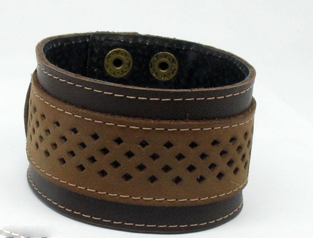 

Браслет Scappa из натуральной кожи коричневый D322 757151076