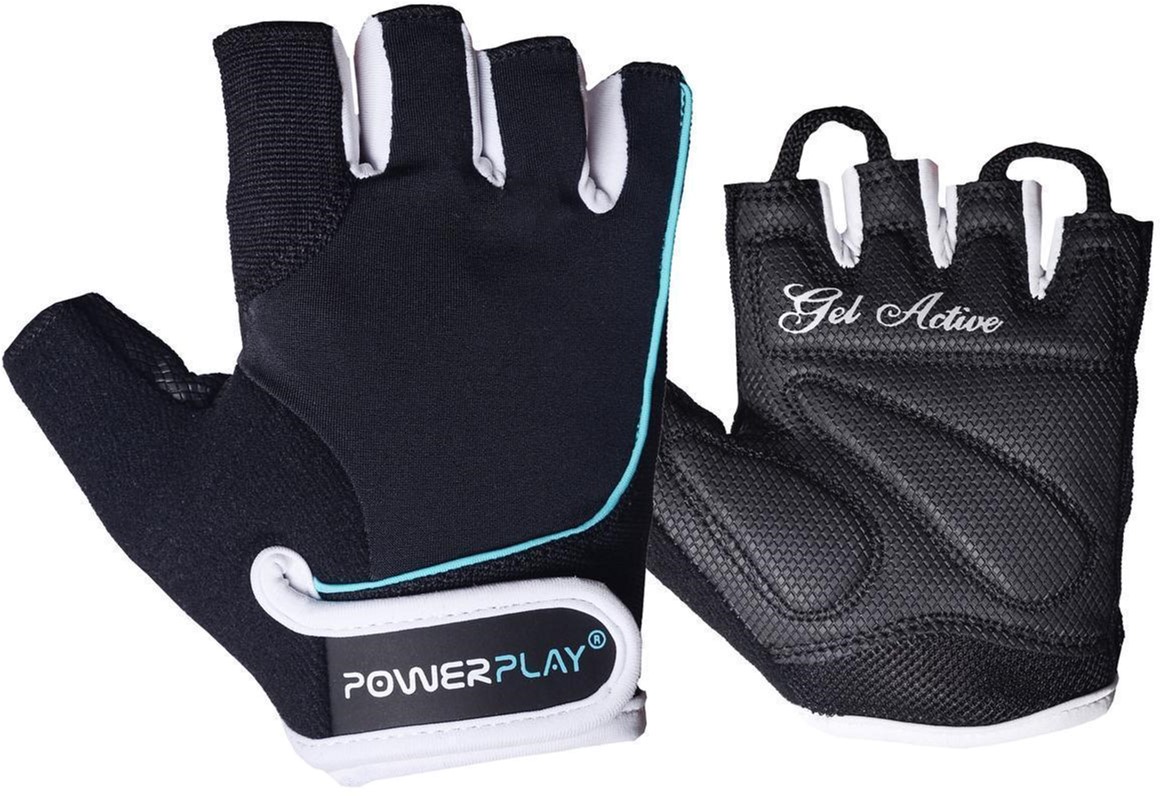 

Перчатки для фитнеса PowerPlay 1750 Синяя линия M (PP_1750_M_Blue_Line)