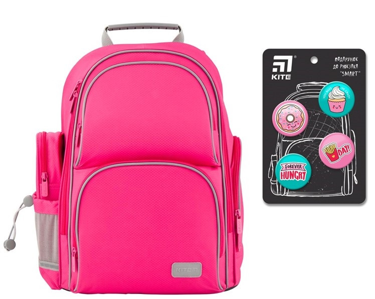 

Рюкзак "Kite" Education Smart 1від.,3карм.,рожевий №K19-702M-1(5)