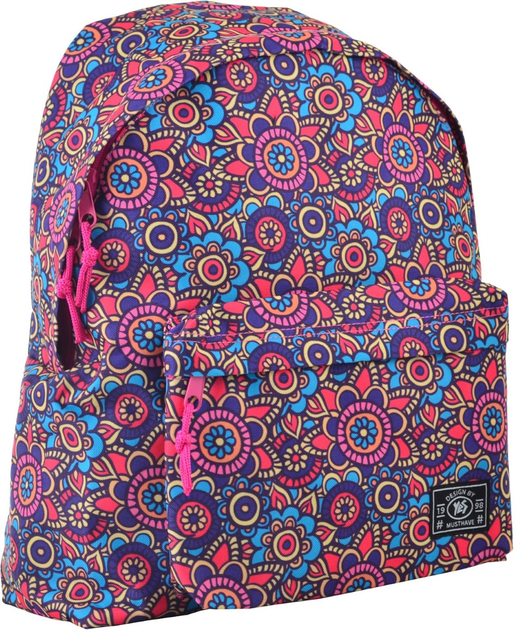 

Рюкзак "Yes" Crazy Floar 1від.,1карм. №ST-17/554988 42х32х12см