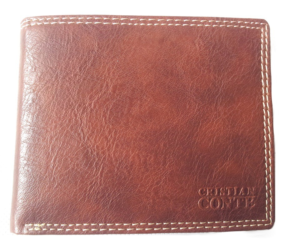 

Мужской кошелек Cristian Conte H009 brown