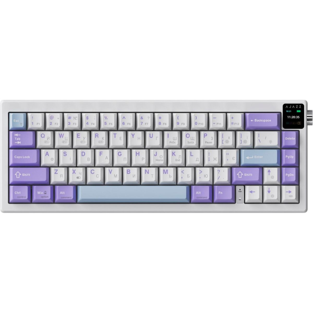 Клавіатура Ajazz AK650 Flying Fish Switch Purple (AK650-FF-PWB