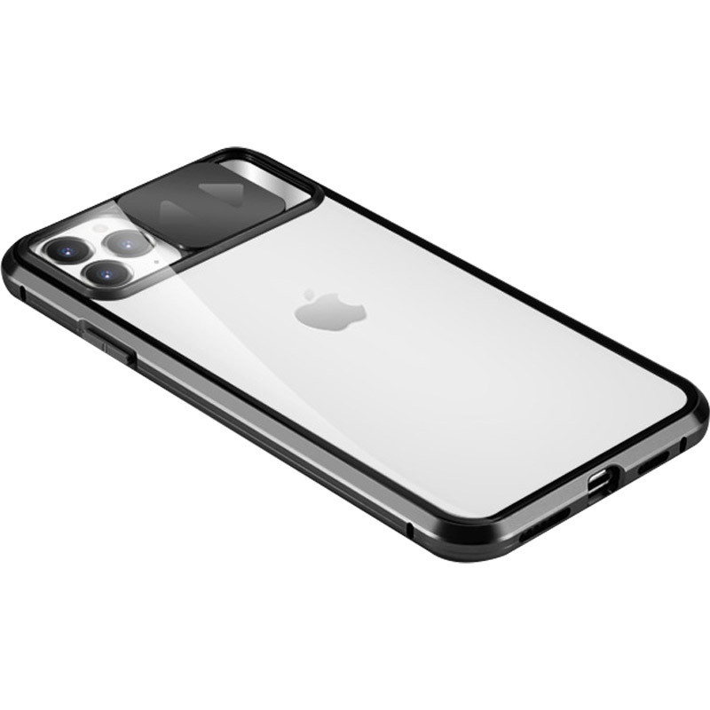 

Чехол Camshield 360 Metall+Glass со шторкой для камеры для Apple iPhone 11 Pro Max (6.5") Черный