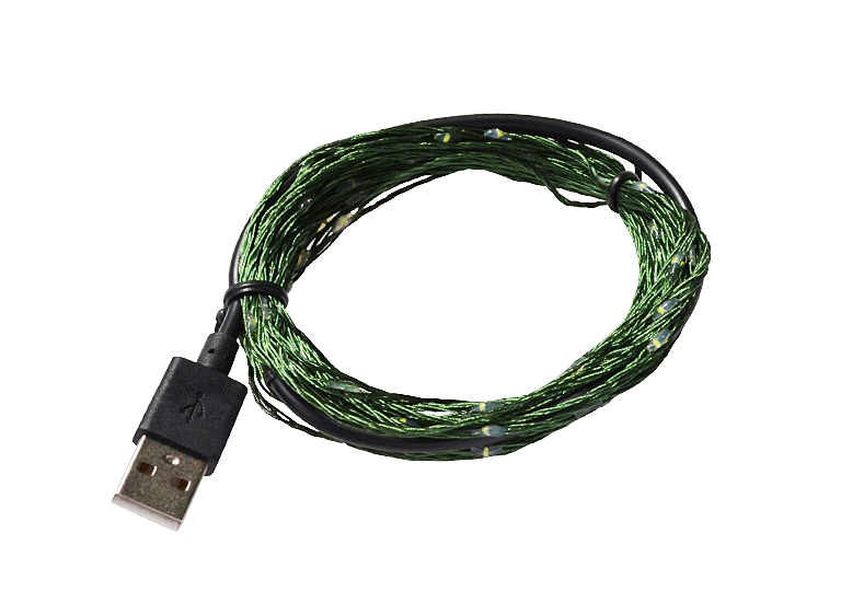 

Светодиодная гирлянда Foton LED USB Garland Soft String 100pcs IP67 Green Cable Белый 2109201