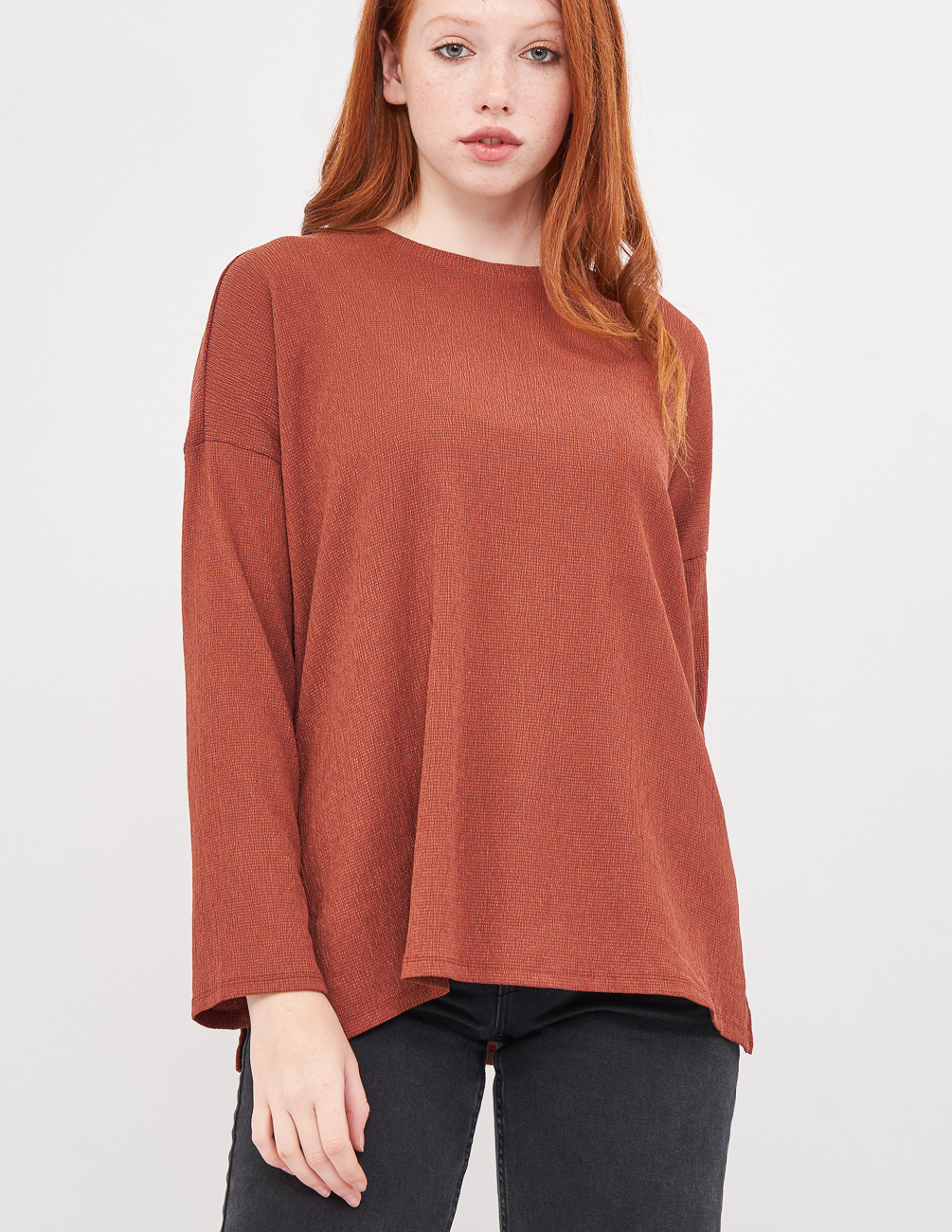 

Лонгслив PULL & BEAR Ж1052829 (9245/375/658) цвет коричневый, Лонгслив PULL & BEAR Ж1052829 (9245/375/658) цвет коричневый M