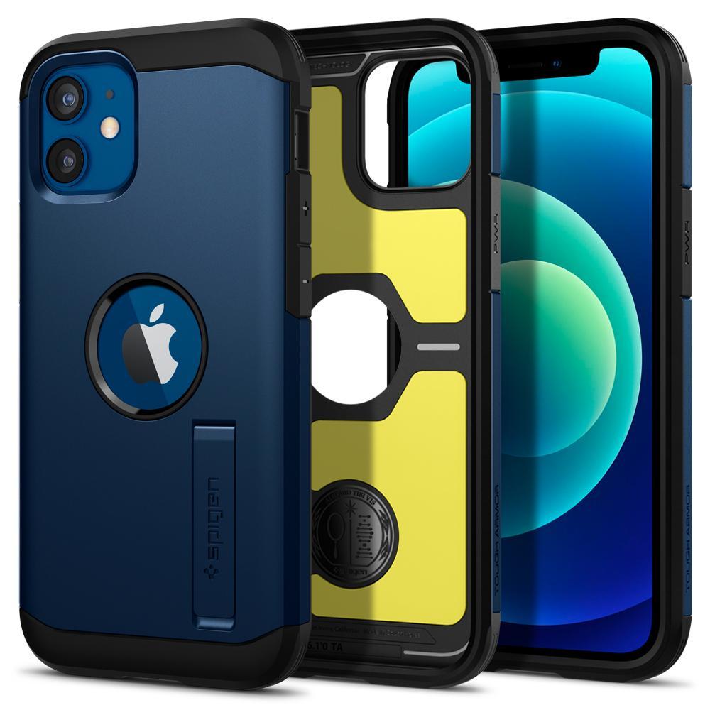 

Чехол Spigen Tough Armor для iPhone 12 Mini Navy Blue