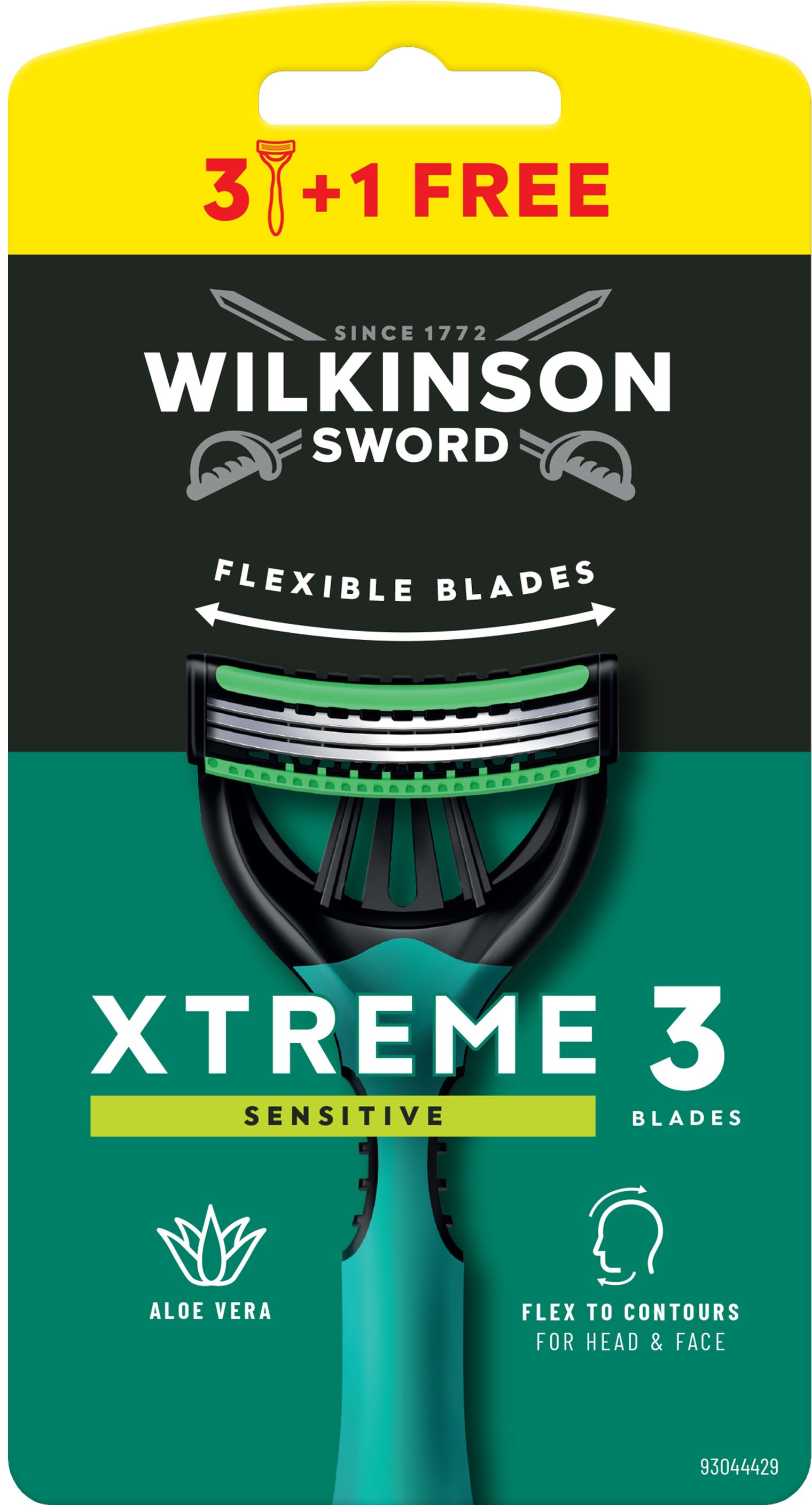 Одноразовые станки Wilkinson Sword Xtreme 3 Sensitive для мужчин в
