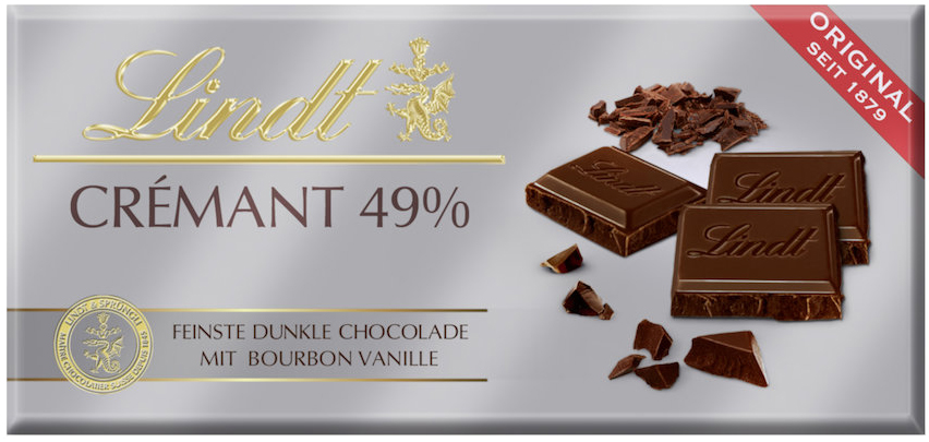 Шоколад горький Lindt Cremant 49% 100 г (7610400082907) – купить в ...