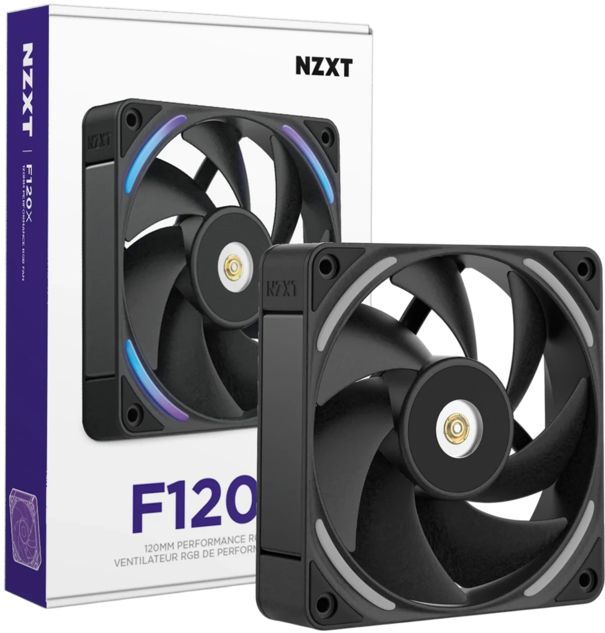 фото Вентилятор NZXT Performance Fan F120X Black (RF-U12PN-B1)
