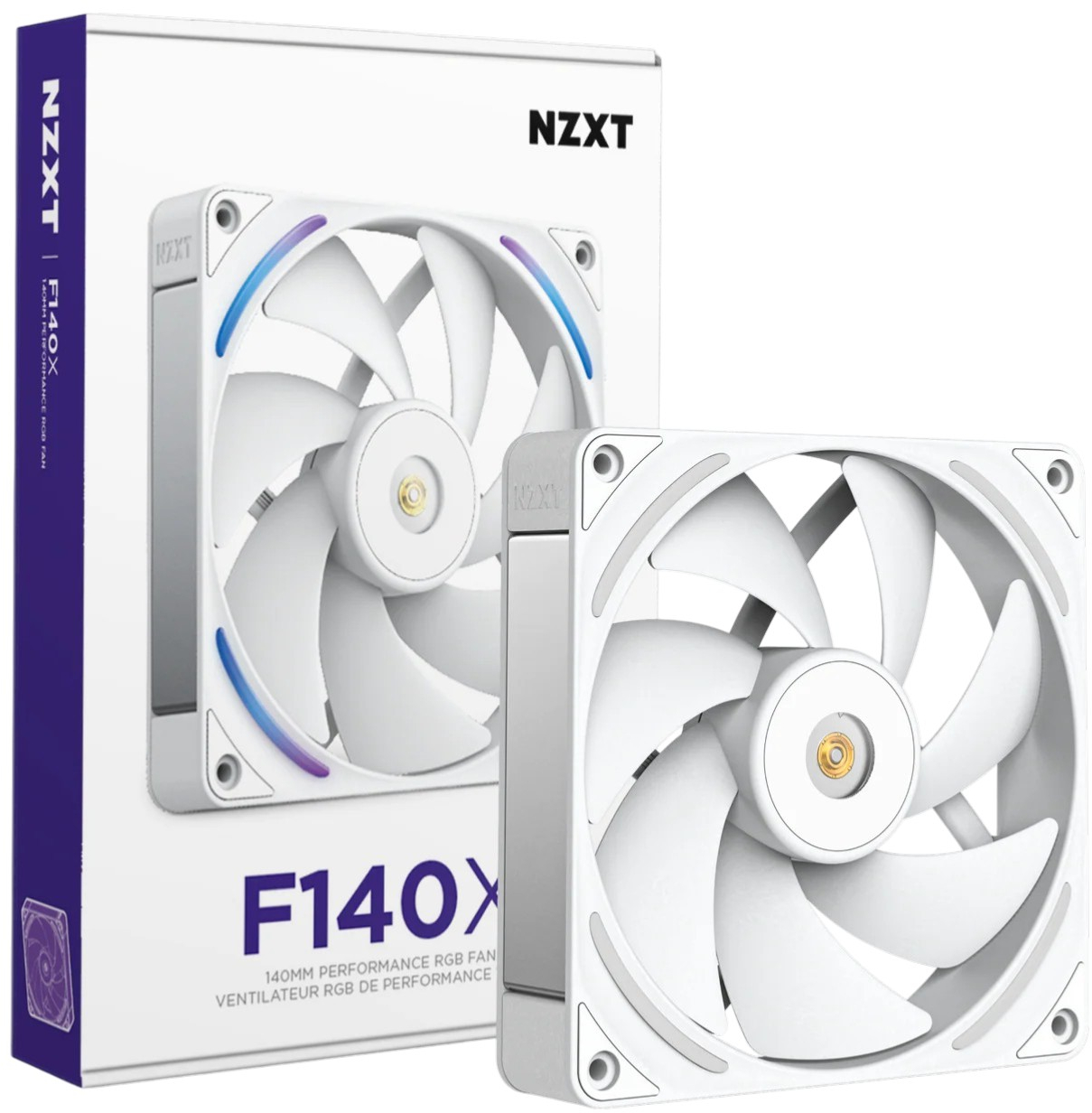 фото Вентилятор NZXT Performance Fan F140X White (RF-U14PN-W1)