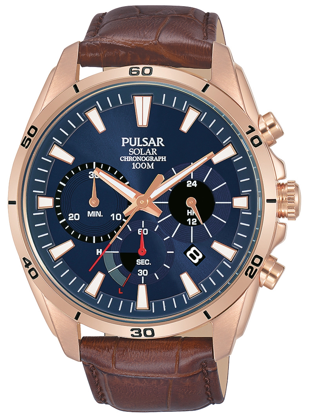 

Часы Pulsar PZ5062X1 Chrono Solar 44mm 10ATM
