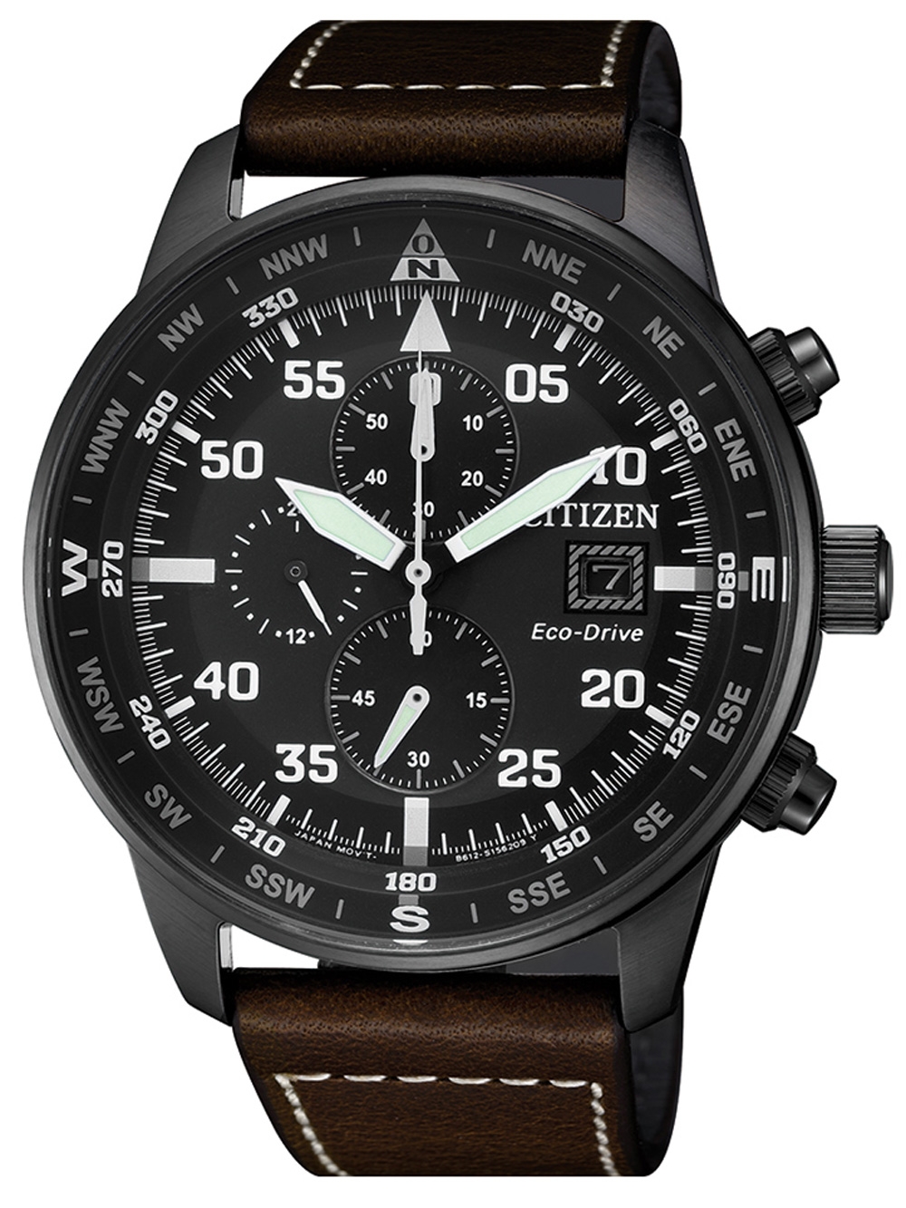 

Часы Citizen CA0695-17E Eco-Drive Chronograph 44mm 10ATM