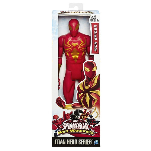 

Большая фигурка Hasbro Железный Паук 30 см Iron Spider TitanHero Series PPU-207693