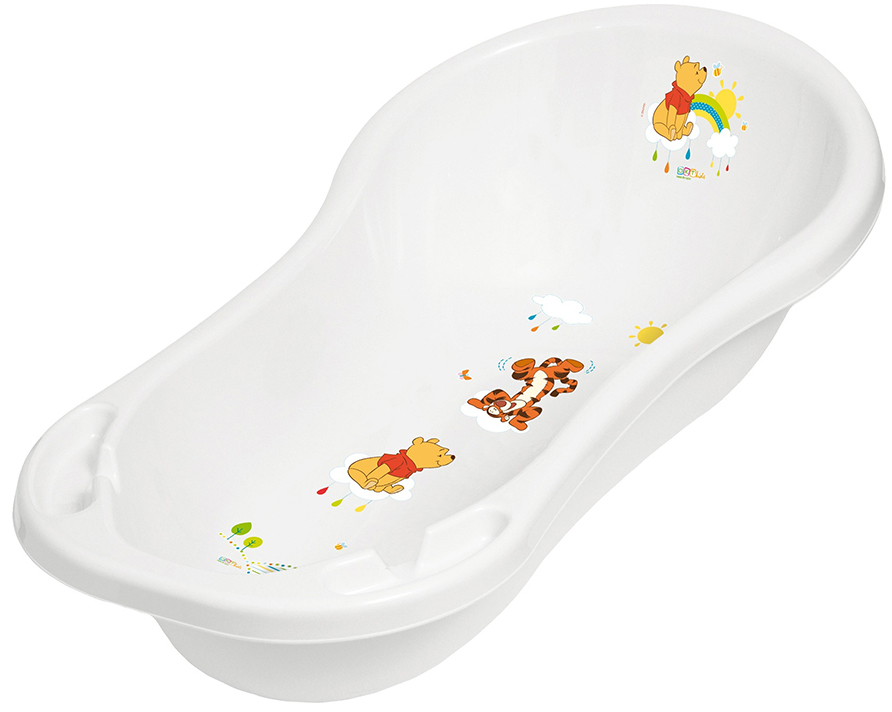 

Детская ванночка Keeeper с пробкой Winni the Pooh Белая 100 см (0019)