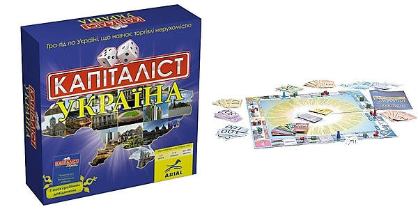 

Настольная игра "Капиталист Украина" Arial (20440)