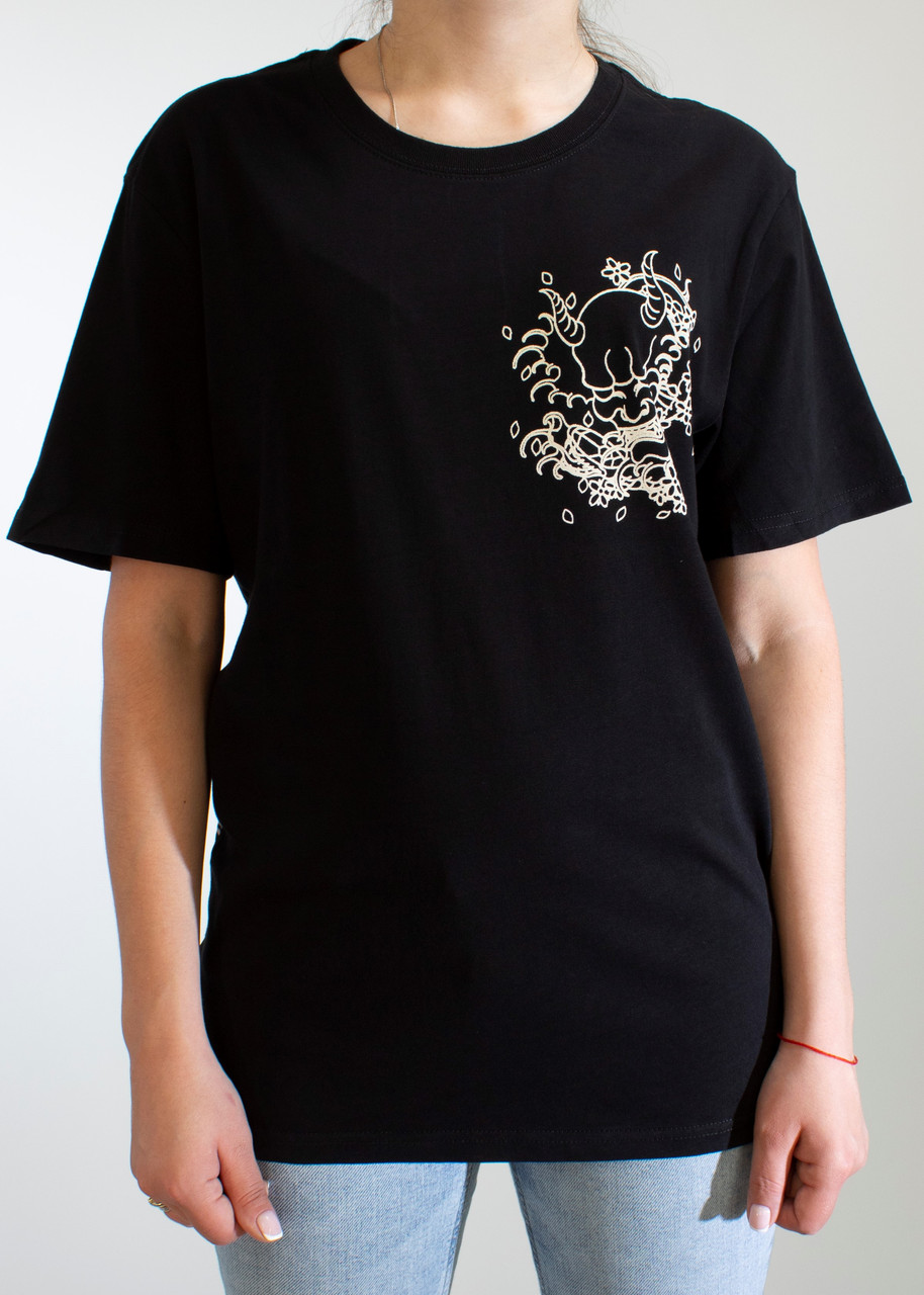 

Женская Футболка Hannya Wisdom Black M