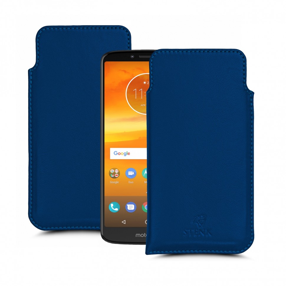 

Футляр Stenk Elegance для Motorola Moto E5 Plus Синий